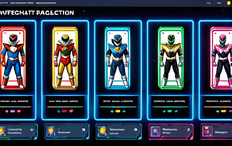 파워레인저 트레이딩 카드 - Modern Card Design Showcase**

"A close-up shot of a modern Power Rangers trading card featuring hol...